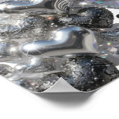Poster Cœurs d'Argent Frais de BRILLANT (Coin)