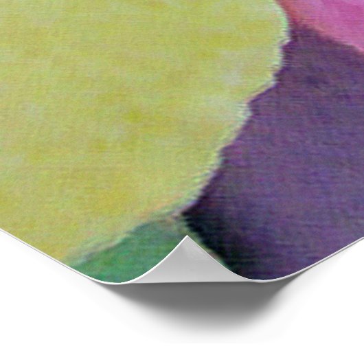 Poster Coeurs de bonbons (Coin)