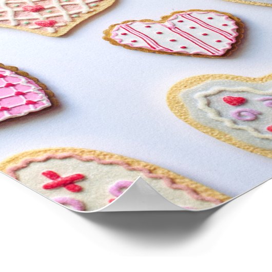 Poster Coeurs de la Saint Valentin (Coin)