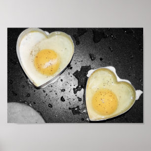 Poster Coeurs d'oeufs