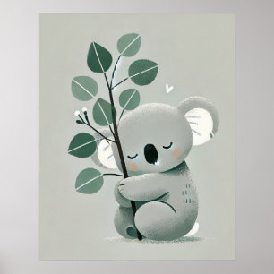 Poster Coeurs et accents