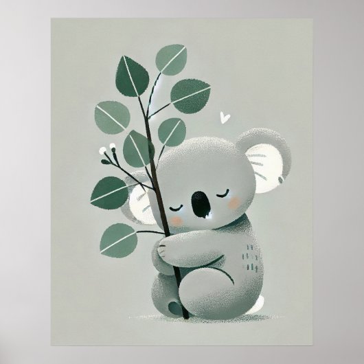 Poster Coeurs et accents (Devant)