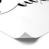 Poster Coeurs & Or S'il vous plaît signer notre Guestbook (Coin)