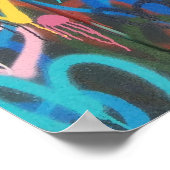 POSTER COEURS PEINTES (Coin)