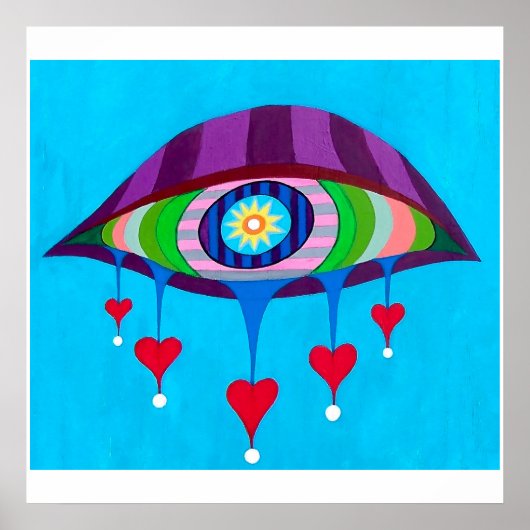 Poster Coeurs Pour Se Poser Sur (Devant)