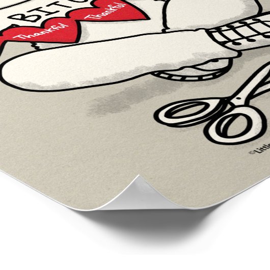 Poster Cœurs reconnaissants (Coin)