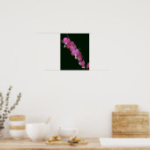 Poster Coeurs saignants roses Fleur (Cuisine)