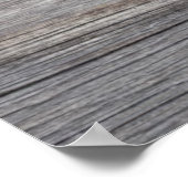 Poster Coeurs sur une table en bois (Coin)