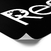 Poster Coexister avec le respect - Paix et la tolérance (Coin)