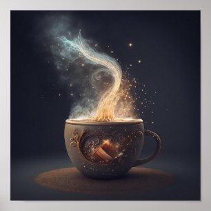 Poster 'Coffee Art 1'