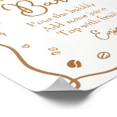 Poster Coffee Baby Shower Momosa Bar (Coin)