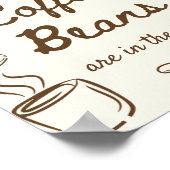 Poster Coffee Bridal Shower Guess How Many Coffee Beans (Coin)