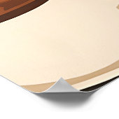 Poster Coffee Cups Beans Morning Pattern (Coin)