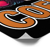 Poster Coffee First Coffee Lover Gifts  (Coin)