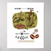 Poster Coffee Illustration (Devant)