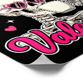 Poster Coffee Is My Valentine Skeleton Valentine Funny Co (Coin)