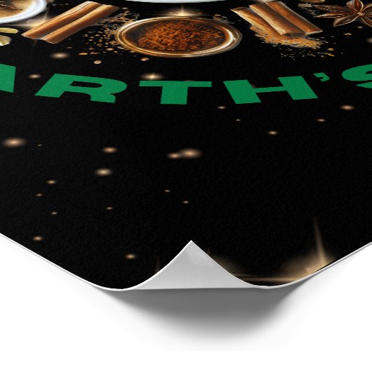 Poster Coffee Meets Earth’s Goodness – Cosmic Brew with N (Coin)