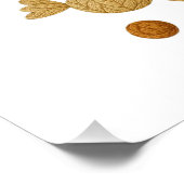 Poster Coffee Valentine Day Love Knitted Hearts Hugs (Coin)