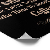 Poster Coffeologie Coffre de café (Coin)