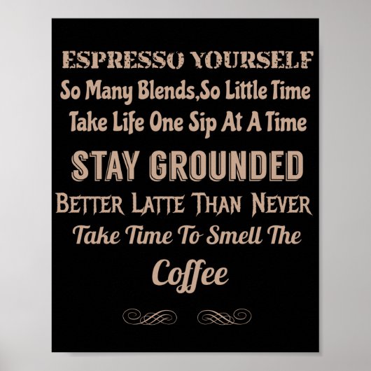 Poster Coffeologie Coffre de café (Devant)
