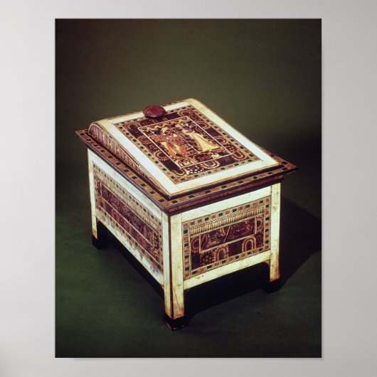 Poster Coffer, du tombeau de Toutankhamon (Devant)