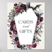 Poster Coffin Halloween Baby showers cartes et cadeaux (Devant)