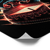 Poster Coffret d'art à exposition multiple Gants de chass (Coin)