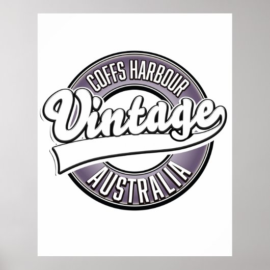 Poster Coffs Harbour Australie (Devant)
