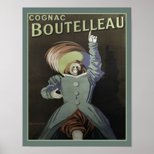 Poster Cognac Boutelleau de Leonetto Cappiello