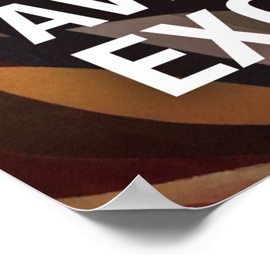 Poster Cohérence Lion Motivational Citations (Coin)