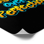 Poster Cohérence Sur Perfection Motivation (Coin)