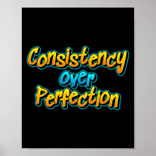Poster Cohérence Sur Perfection Motivation