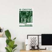 Poster cohérent (Bureau à domicile)