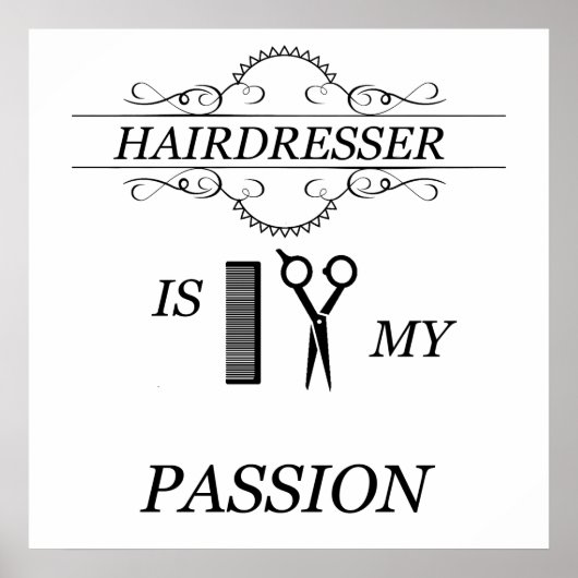 Poster Coiffeur (Devant)