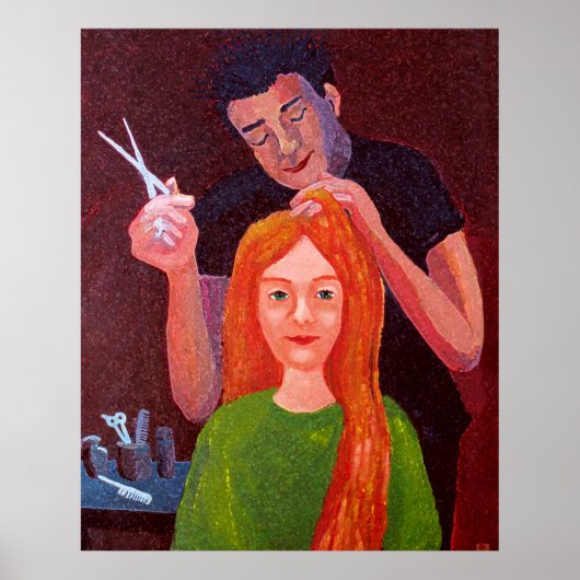 Poster Coiffeur (Devant)