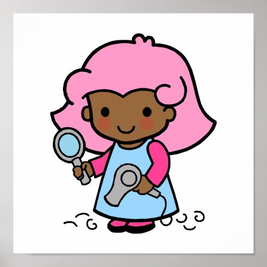 Poster Coiffeur 1 (Devant)