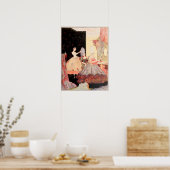 Poster Coiffeur - Image vintage (Cuisine)