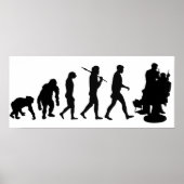 Poster Coiffeuse coiffeuse coiffeuse (Devant)