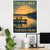 Poster Coila Lake, Tuross Head, NSW (Bureau à domicile)