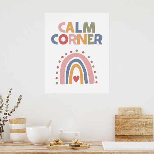 Poster Coin calme (Cuisine)