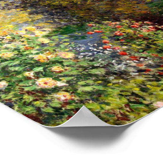 Poster Coin Du Jardin De Montgeron Claude Monet (Coin)