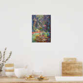 Poster Coin Monet de l'Eau Lily Pond (Cuisine)