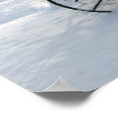 Poster Coincé dans la neige (Coin)