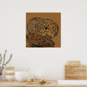 POSTER COINS DE RICHESSE FENG SHUI (Cuisine)