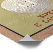 Poster Coir core golf ball, 1907 (Coin)