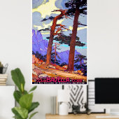 Poster col de Bavella, Corse, France (Bureau à domicile)