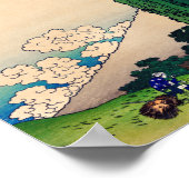 Poster Col de Mishima dans la province de Kai par Katsush (Coin)