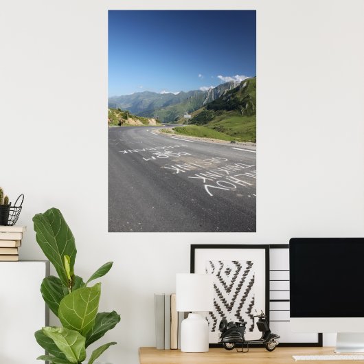 Poster Col du Soulor après la visite. (Bureau à domicile)