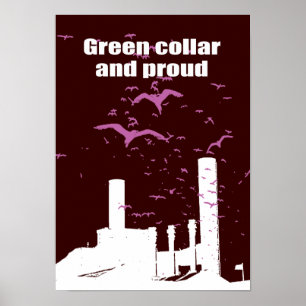 Poster Col vert et fier