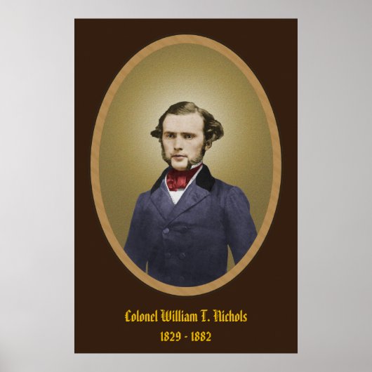 Poster Col William T. Nichols (Devant)